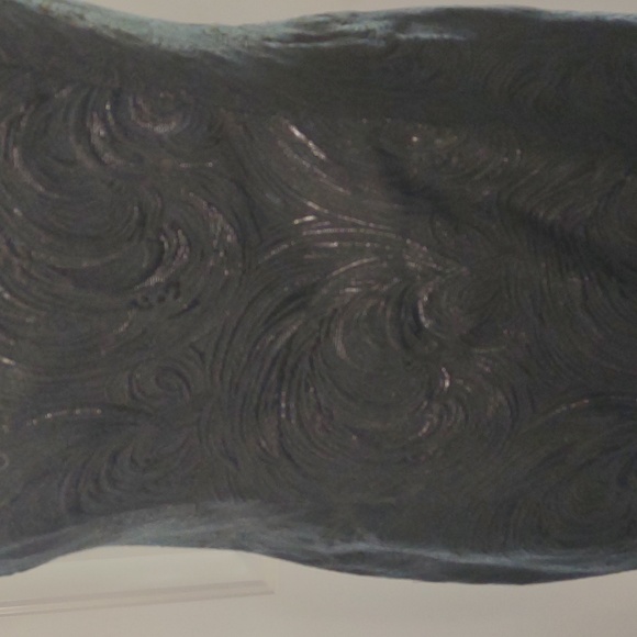 💜VINTAGE💜 EVAN PICONE Brocade One Shoulder Sheath Dress - Picture 9 of 16